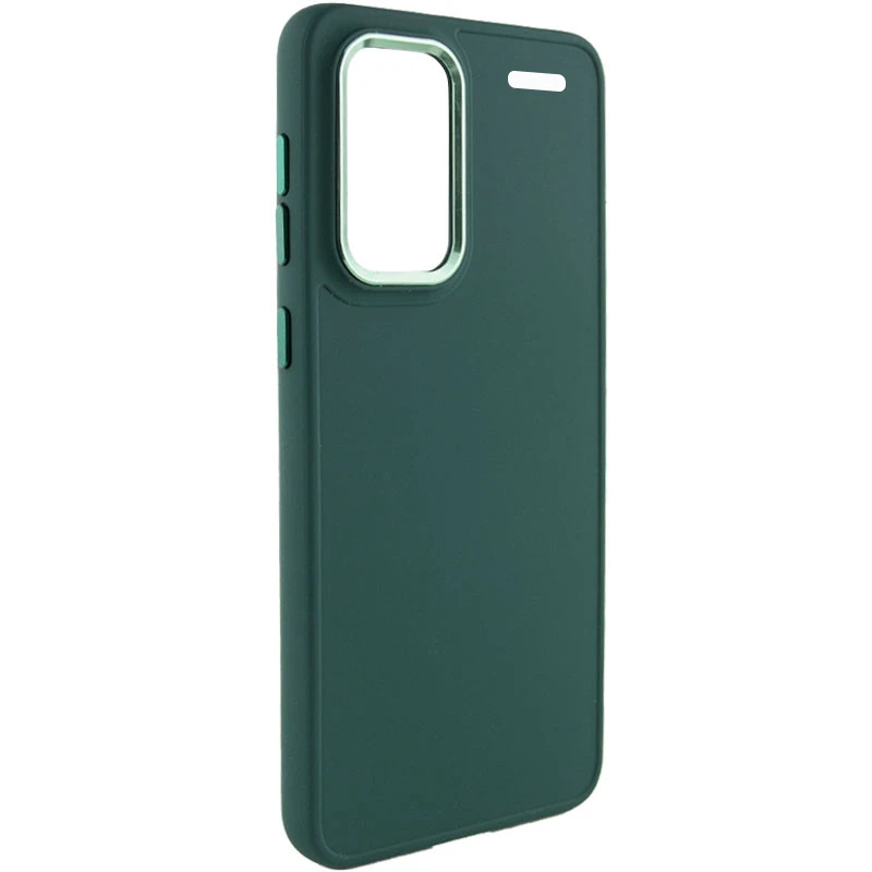 TPU чохол Bonbon Metal Style для Xiaomi Redmi Note 13 Pro+, Зелений / Army green 1, Силікон, купити оптом з доставкою