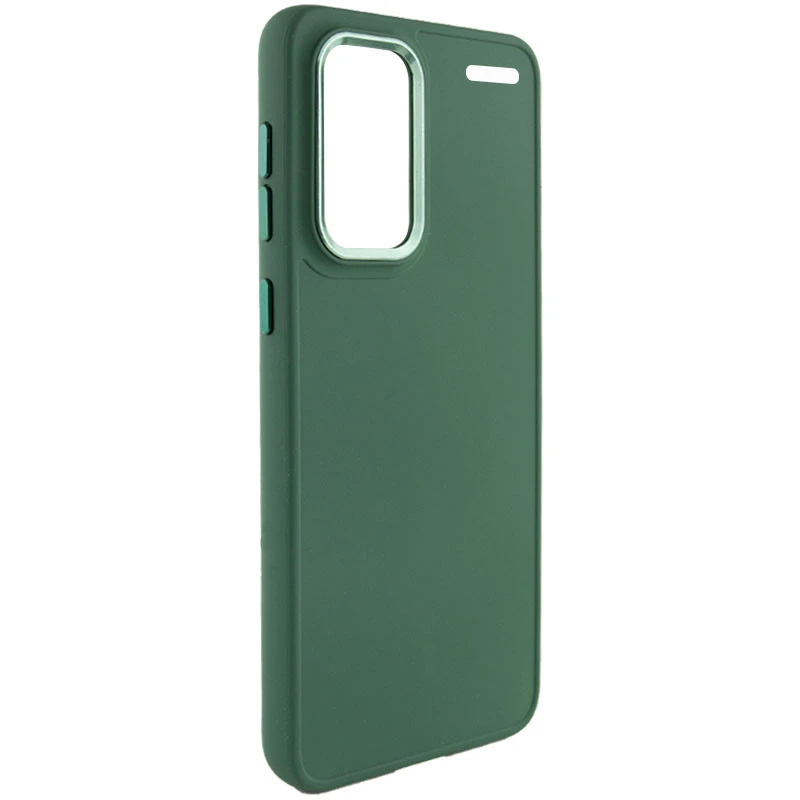 TPU чохол Bonbon Metal Style для Xiaomi Redmi Note 13 Pro+, Зелений / Pine green 1, Силікон, купити оптом з доставкою