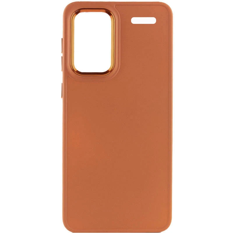 TPU чохол Bonbon Metal Style для Xiaomi Redmi Note 13 Pro+, Помаранчевий / Papaya, Силікон, купити оптом з доставкою