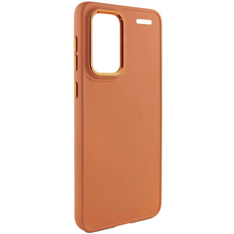 TPU чохол Bonbon Metal Style для Xiaomi Redmi Note 13 Pro+, Помаранчевий / Papaya 1, Силікон, купити оптом з доставкою