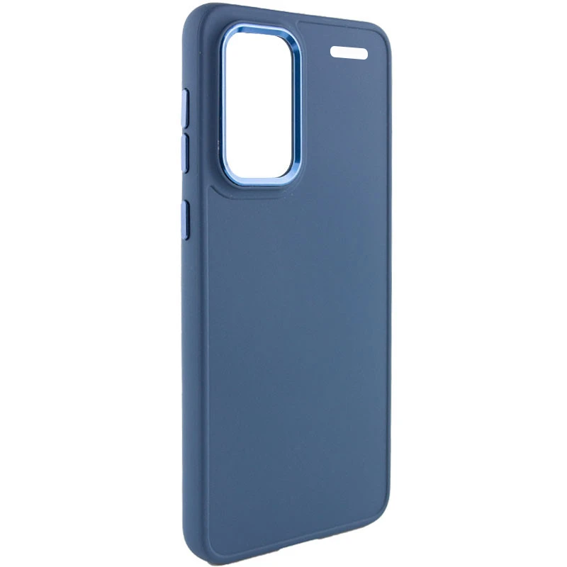 TPU чохол Bonbon Metal Style для Xiaomi Redmi Note 13 Pro+, Синій / Cosmos blue 1, Силікон, купити оптом з доставкою