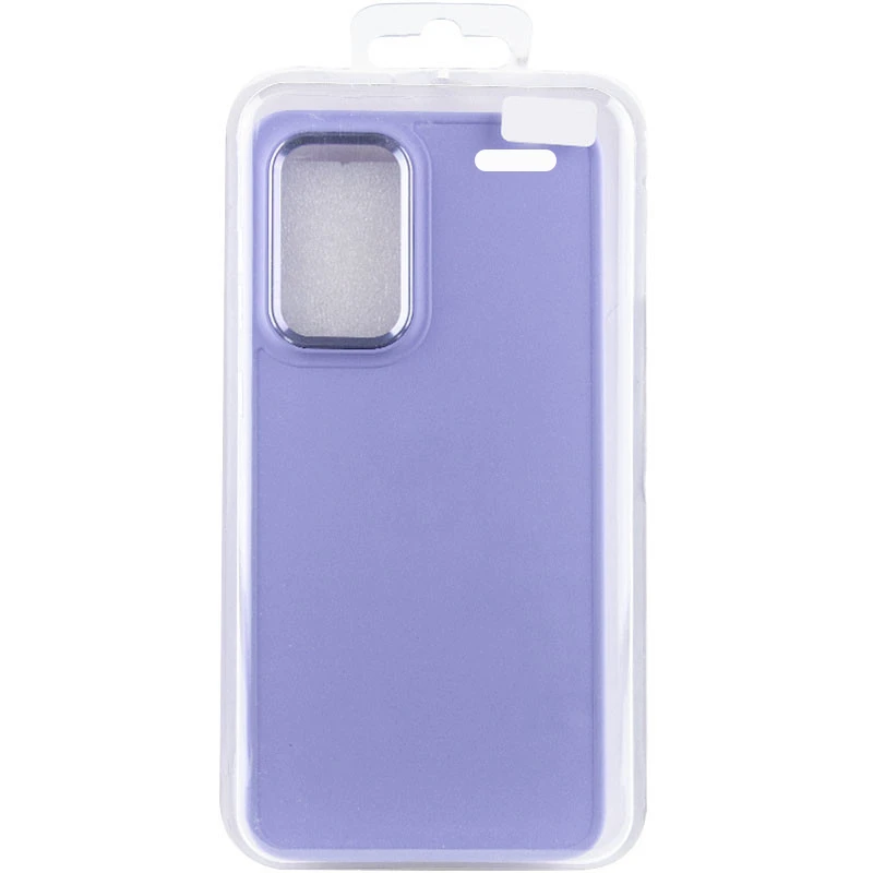 TPU чохол Bonbon Metal Style для Xiaomi Redmi Note 13 Pro+, Бузковий / Dasheen 4, Силікон, купити оптом з доставкою