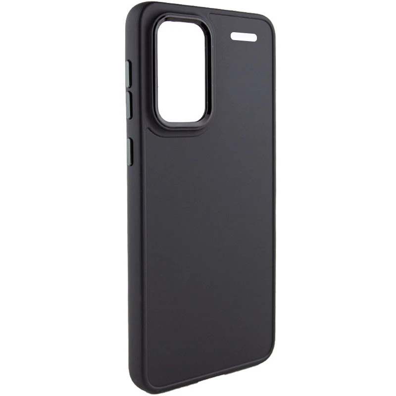 TPU чохол Bonbon Metal Style для Xiaomi Redmi Note 13 Pro+, Чорний / Black 1, Силікон, купити оптом з доставкою