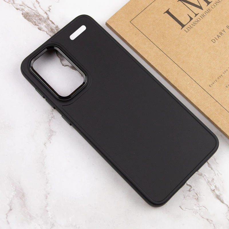 TPU чохол Bonbon Metal Style для Xiaomi Redmi Note 13 Pro+, Чорний / Black 3, Силікон, купити оптом з доставкою