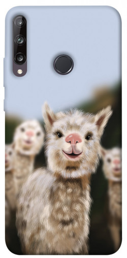 Чехол itsPrint Funny llamas для Huawei P40 Lite E / Y7p (2020)