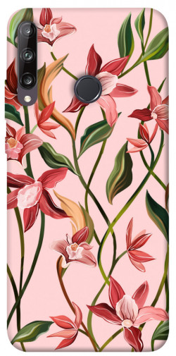 Чехол itsPrint Floral motifs для Huawei P40 Lite E / Y7p (2020)