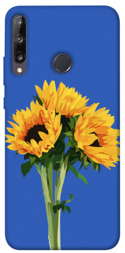 Чехол itsPrint Bouquet of sunflowers для Huawei P40 Lite E / Y7p (2020)