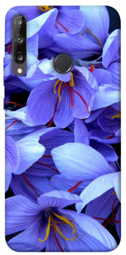 Чехол itsPrint Фиолетовый сад для Huawei P40 Lite E / Y7p (2020)