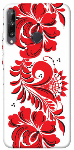 Чехол itsPrint Червона вишиванка для Huawei P40 Lite E / Y7p (2020)
