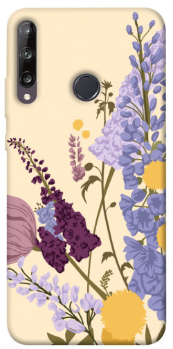 Чехол itsPrint Flowers art для Huawei P40 Lite E / Y7p (2020)