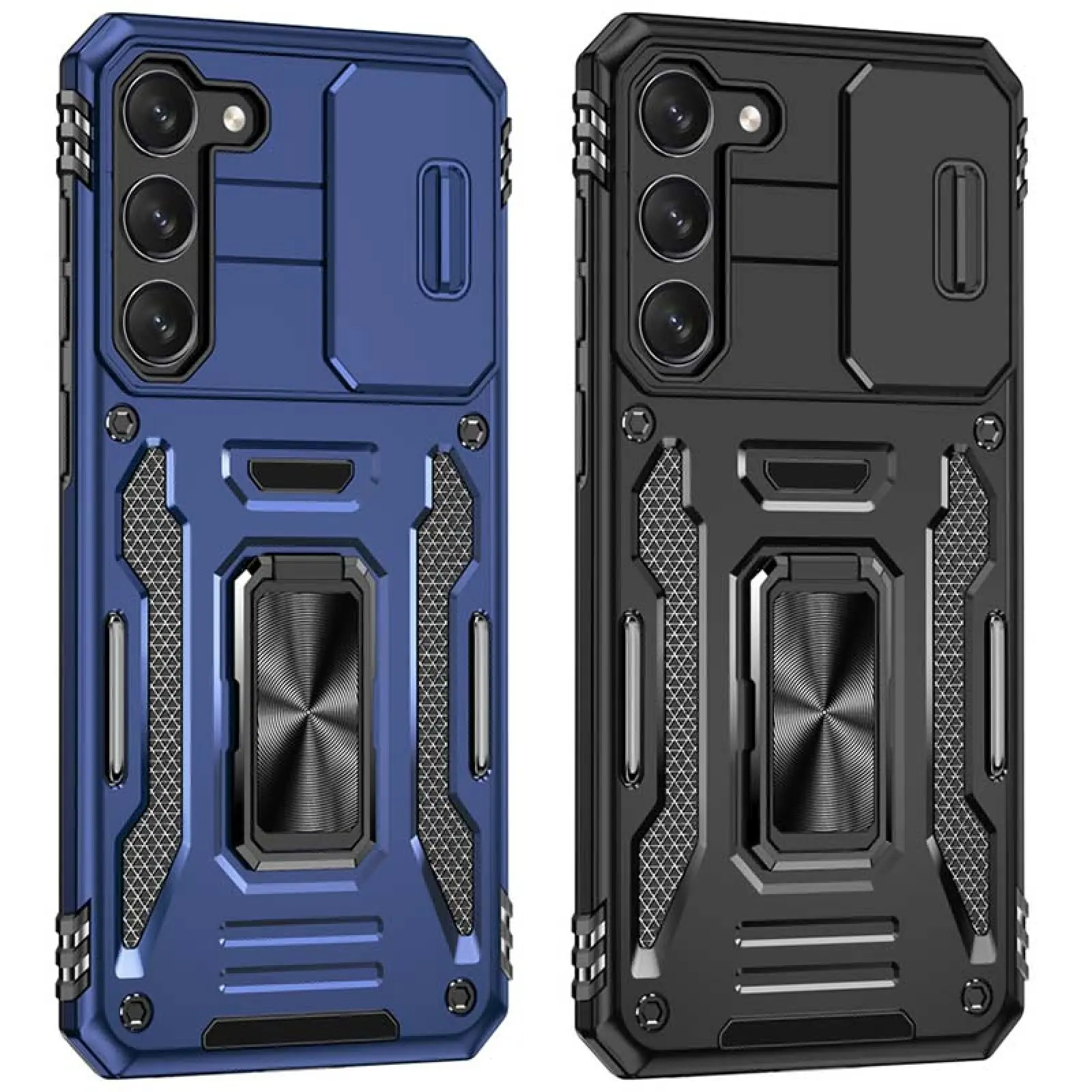 Ударостійкий чохол Camshield Army Ring для Samsung Galaxy S22+, Силікон, купити оптом з доставкою