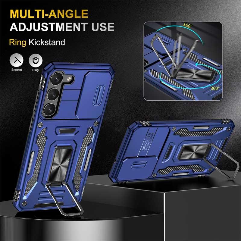 Протиударний чохол Camshield Army Ring для Samsung Galaxy S22+ | Броньований з кільцем-підставкою на малюнкі №5