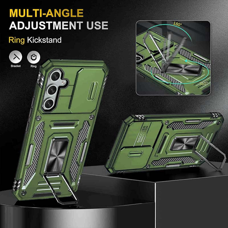 Протиударний чохол Camshield Army Ring для Samsung Galaxy S23 | Броньований з кільцем-підставкою на малюнкі №3