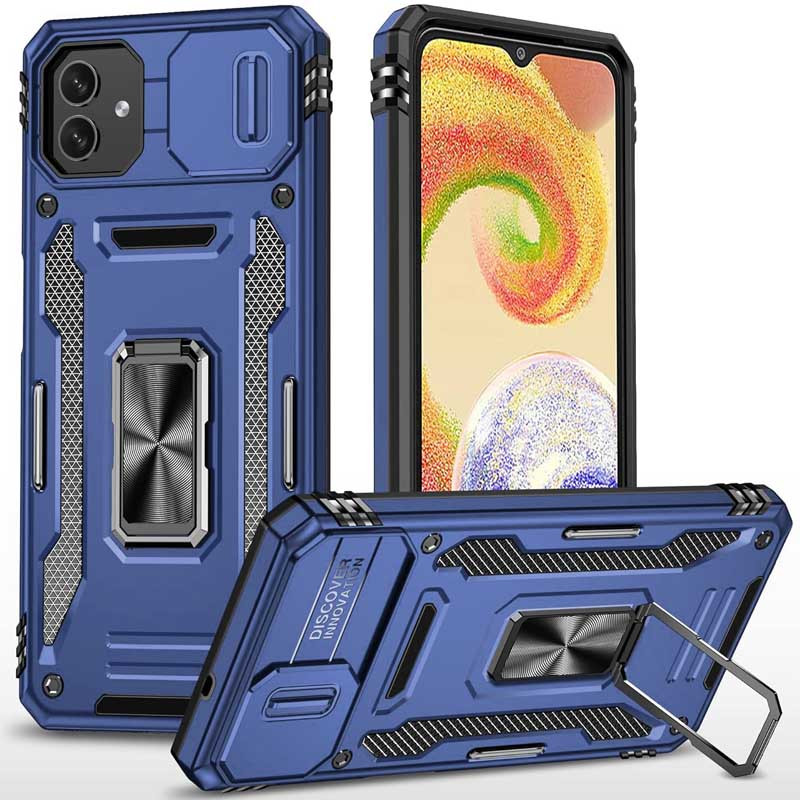 Протиударний чохол Camshield Army Ring для Samsung Galaxy A06 | Броньований з кільцем-підставкою Фотографія №1 Протиударний чохол Camshield Army Ring для Samsung Galaxy A06 | Броньований з кільцем-підставкою на малюнкі №1