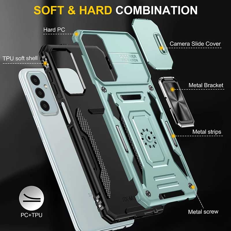 Протиударний чохол Camshield Army Ring для Samsung Galaxy A16 5G | Броньований з кільцем-підставкою на малюнкі №6