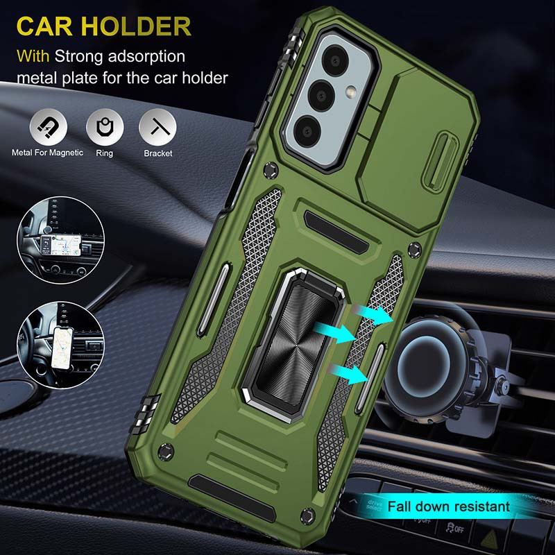 Протиударний чохол Camshield Army Ring для Samsung Galaxy A16 5G | Броньований з кільцем-підставкою на малюнкі №3