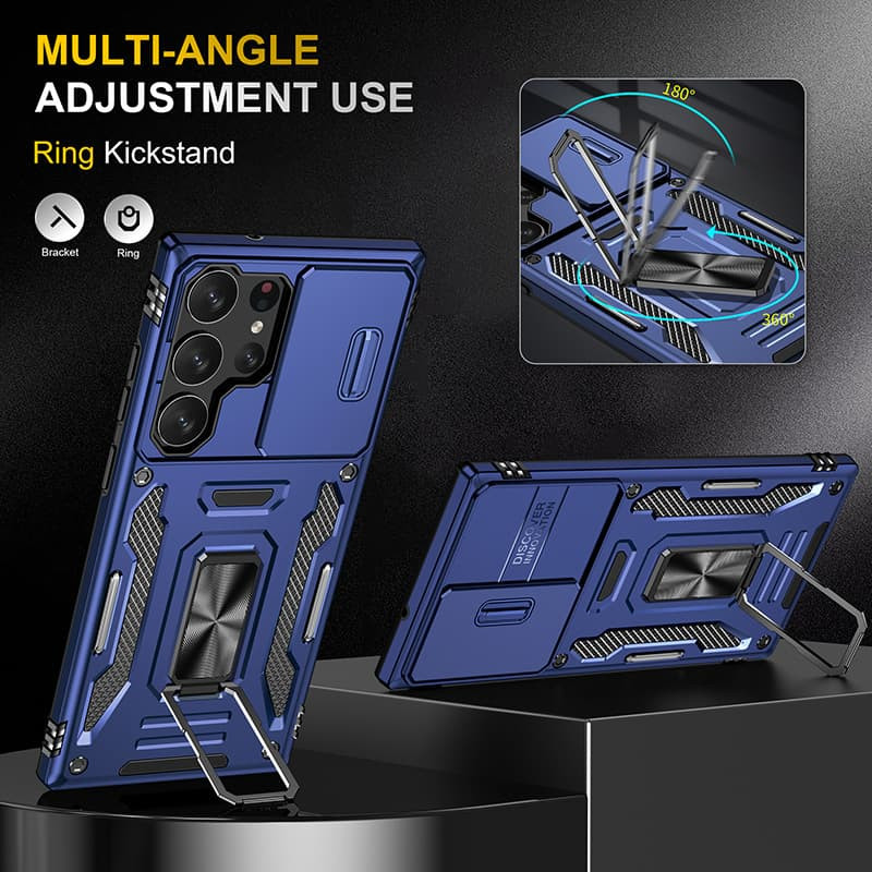Протиударний чохол Camshield Army Ring для Samsung Galaxy S25 Ultra | Броньований з кільцем-підставкою на малюнкі №3