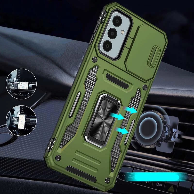 Протиударний чохол Camshield Army Ring для Samsung Galaxy A36 5G | Броньований з кільцем-підставкою Фотографія №2 Протиударний чохол Camshield Army Ring для Samsung Galaxy A36 5G | Броньований з кільцем-підставкою на малюнкі №2