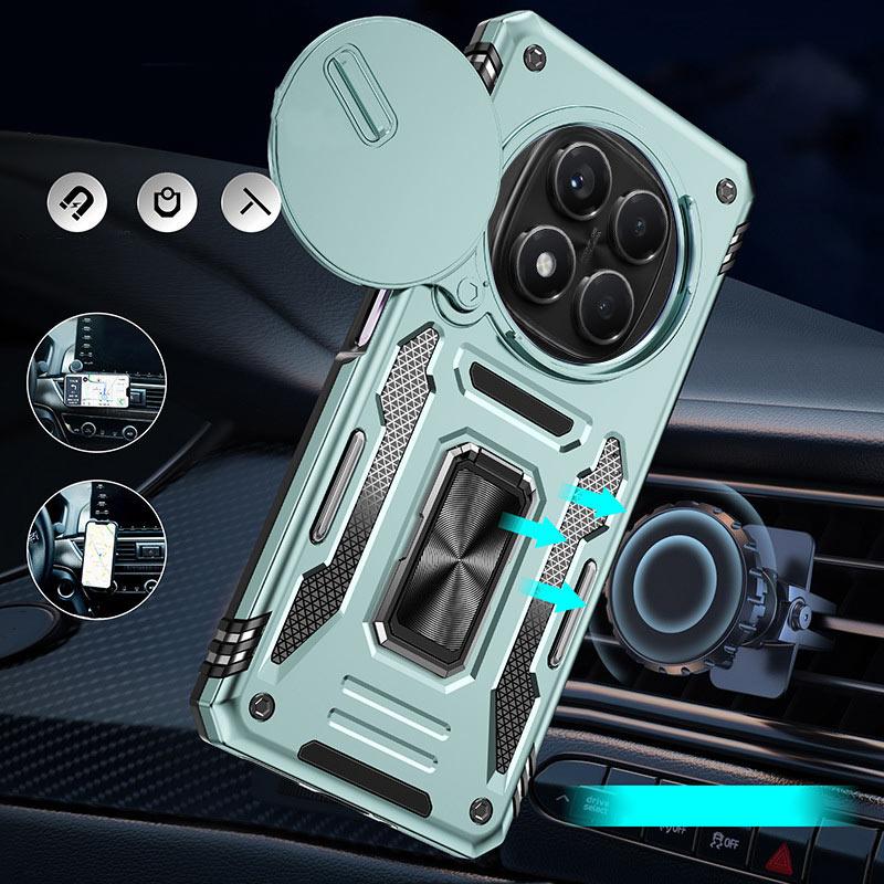 Протиударний чохол Camshield Army Ring для Xiaomi Redmi Note 14 Pro 4G | Броньований з кільцем-підставкою Фотографія №2 Протиударний чохол Camshield Army Ring для Xiaomi Redmi Note 14 Pro 4G | Броньований з кільцем-підставкою на малюнкі №2