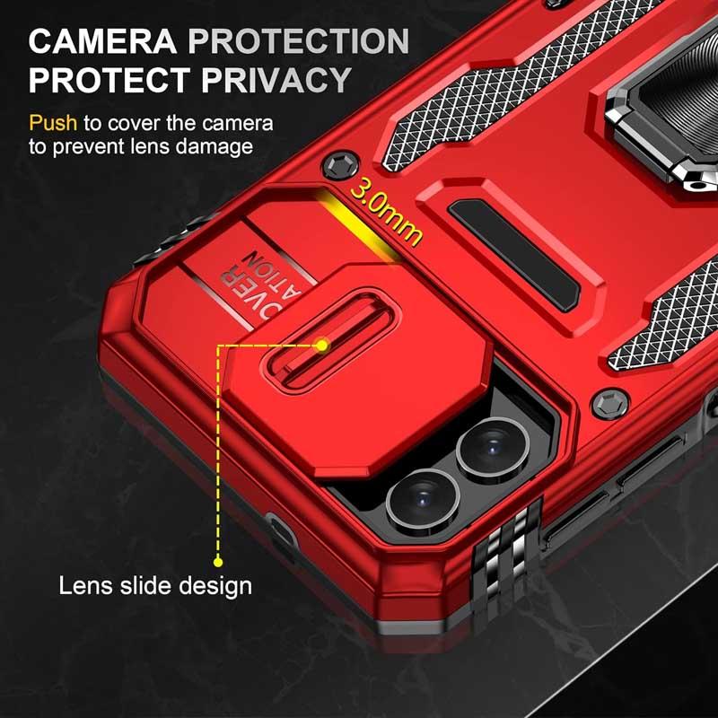 Протиударний чохол Camshield Army Ring для Samsung Galaxy A07 | Броньований з кільцем-підставкою на малюнкі №4