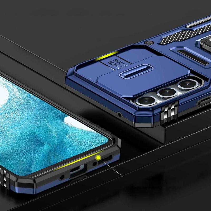 Протиударний чохол Camshield Army Ring для Samsung Galaxy S25 FE | Броньований з кільцем-підставкою на малюнкі №5