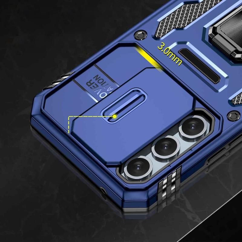 Протиударний чохол Camshield Army Ring для Samsung Galaxy S25 FE | Броньований з кільцем-підставкою на малюнкі №6