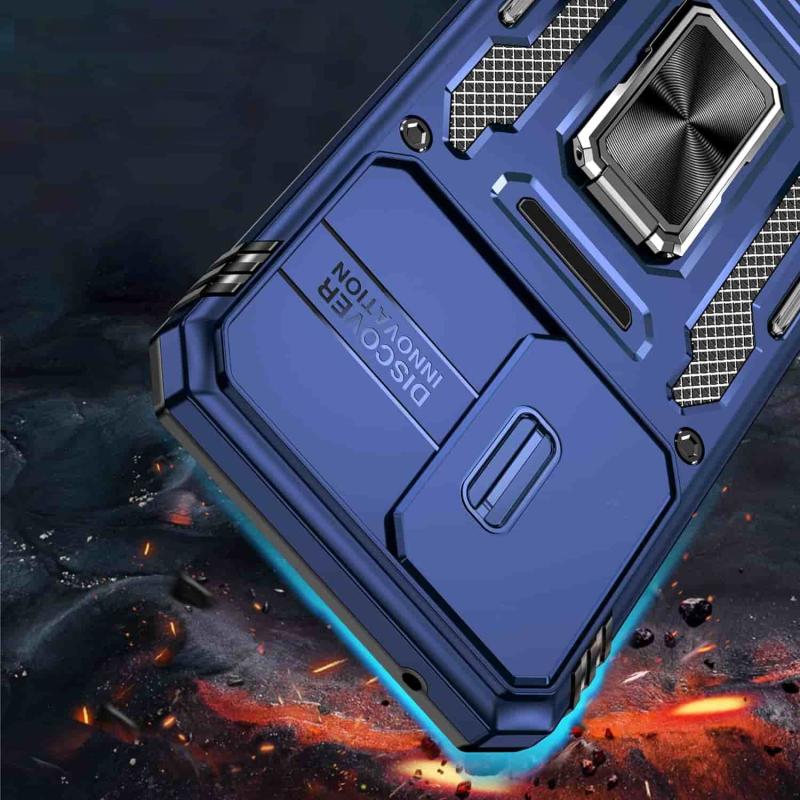 Протиударний чохол Camshield Army Ring для Samsung Galaxy S25 FE | Броньований з кільцем-підставкою на малюнкі №7