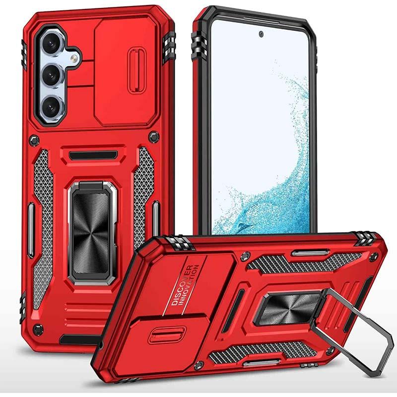 Протиударний чохол Camshield Army Ring для Samsung Galaxy A57 5G | Броньований з кільцем-підставкою на малюнкі №1