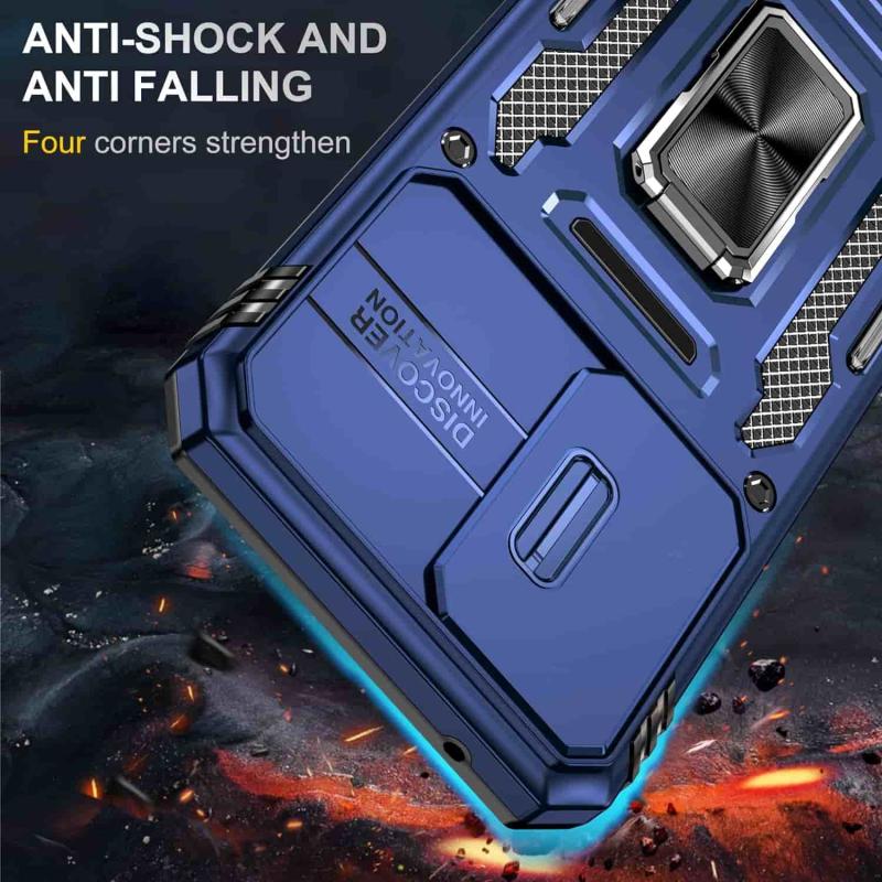 Протиударний чохол Camshield Army Ring для Samsung Galaxy A57 5G | Броньований з кільцем-підставкою на малюнкі №7