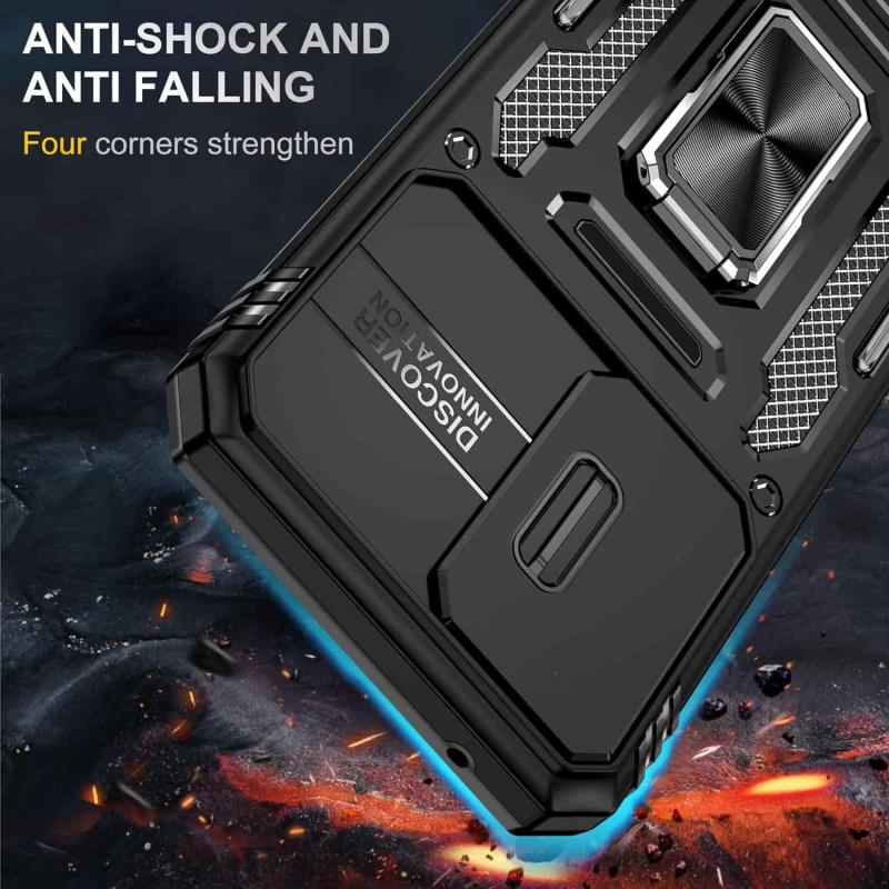 Протиударний чохол Camshield Army Ring для Samsung Galaxy A57 5G | Броньований з кільцем-підставкою на малюнкі №7
