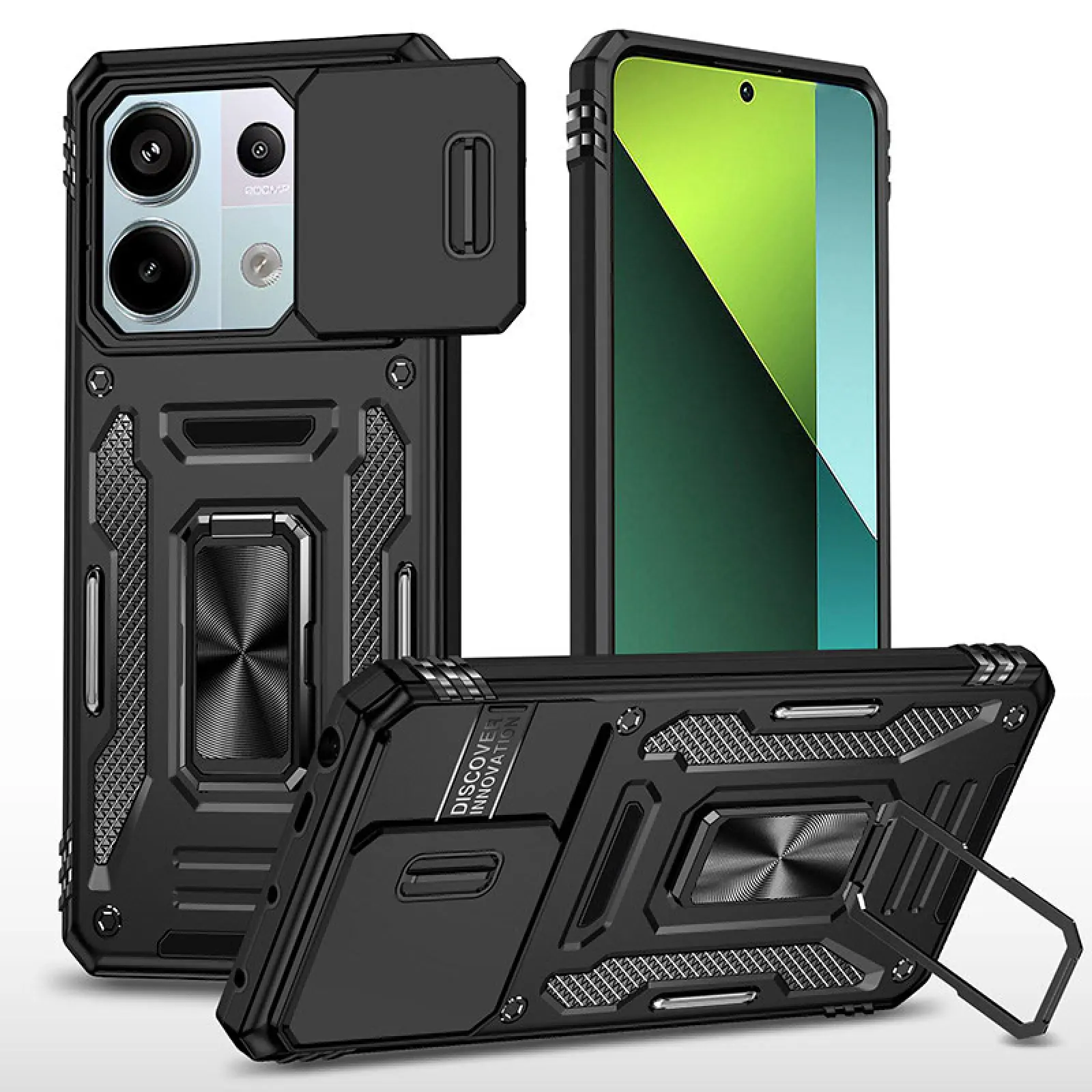 Ударопрочный чехол Camshield Army Ring для Xiaomi 15T, Силикон, купить оптом с доставкой