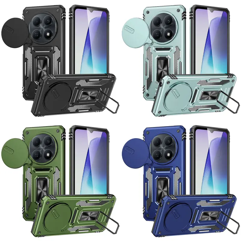 Ударопрочный чехол Camshield Army Ring для Xiaomi Redmi Note 15 (EU) / Poco M8 5G, Силикон, купить оптом с доставкой