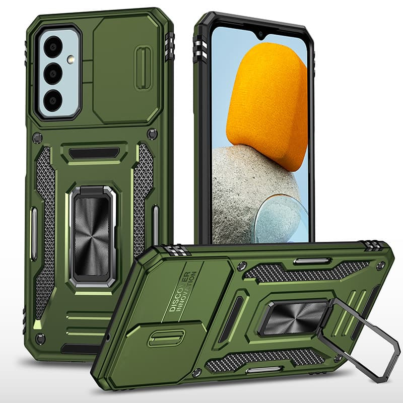 Противоударный чехол Camshield Army Ring для Samsung Galaxy A27 | Бронированый с кольцом-подставкой Фото 1 Противоударный чехол Camshield Army Ring для Samsung Galaxy A27 | Бронированый с кольцом-подставкой на картинке №1
