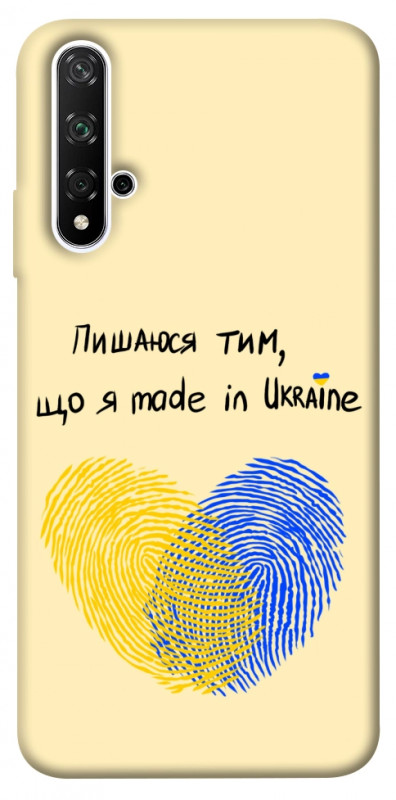 Чехол itsPrint Made in Ukraine для Huawei Honor 20 / Nova 5T, love ukraine, купить оптом с доставкой