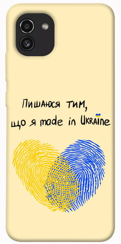 Чохол itsPrint Made in Ukraine для Samsung Galaxy A03, love ukraine, купити оптом з доставкою