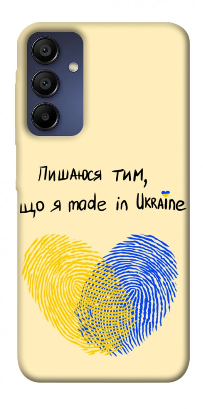 Чехол itsPrint Made in Ukraine для Samsung Galaxy A15 4G/5G, love ukraine, купить оптом с доставкой