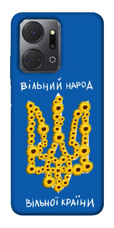 Чехол itsPrint Вільний народ для Huawei Honor X7a, love ukraine, купить оптом с доставкой
