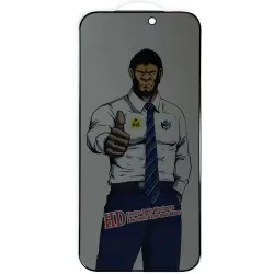 Защитное стекло Privacy 5D Anti-Static (тех.пак) для Apple iPhone 17 Pro Max (6.9")