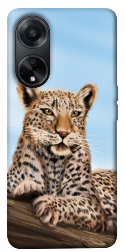 Чехол itsPrint Proud leopard для Oppo A58 4G