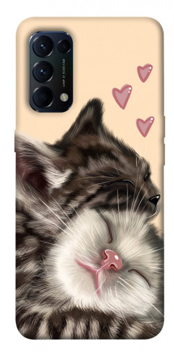 Чехол itsPrint Cats love для Oppo Reno 5 4G