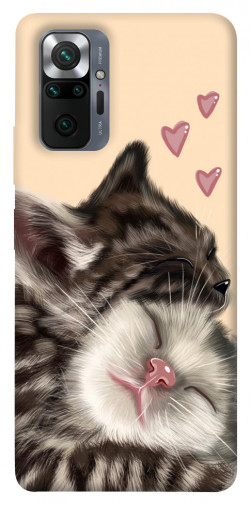 Чехол itsPrint Cats love для Xiaomi Redmi Note 10 Pro Max