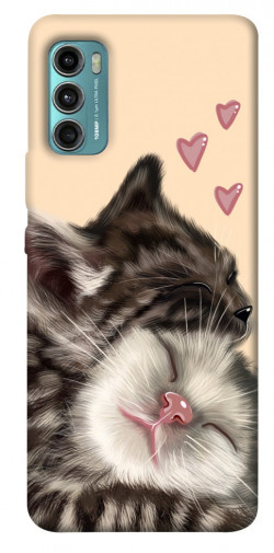 Чехол itsPrint Cats love для Motorola Moto G60
