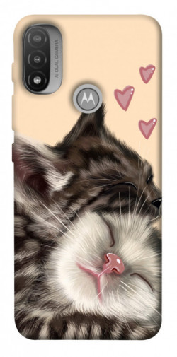 Чехол itsPrint Cats love для Motorola Moto E20