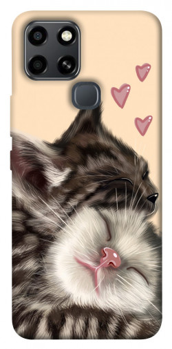 Чехол itsPrint Cats love для Infinix Smart 6