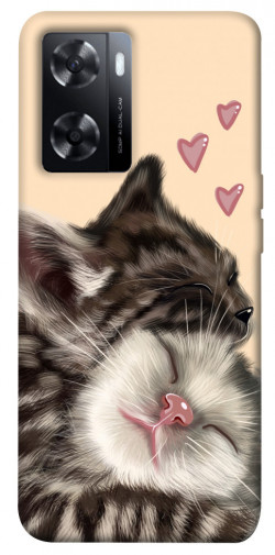 Чехол itsPrint Cats love для Oppo A57s