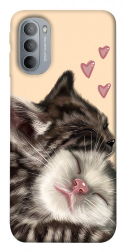 Чехол itsPrint Cats love для Motorola Moto G31