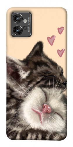 Чехол itsPrint Cats love для Motorola Moto G32