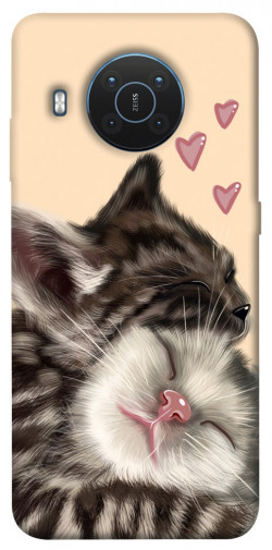 Чехол itsPrint Cats love для Nokia X10 / X20