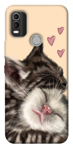 Чохол itsPrint Cats love для Nokia C21 Plus