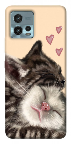 Чехол itsPrint Cats love для Motorola Moto G72